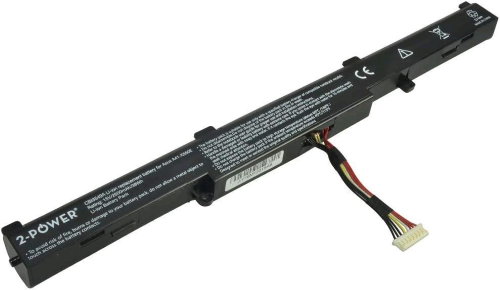 2-POWER CBI3549A BATTERIA RICARICABILE COMPATIBILE 2600mAh 14,8 V PER X450J, X750J, X751L, A41-X550E